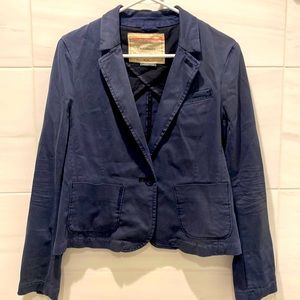 Navy Blazer - Anthropologie
